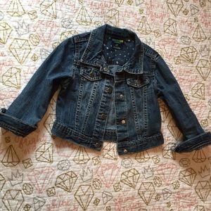 Adorable jean jacket for little girls!💕
